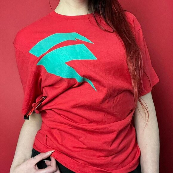 FOX / Y2K NWT red and teal tee shirt 🩵❤️ - Picture 5 of 5